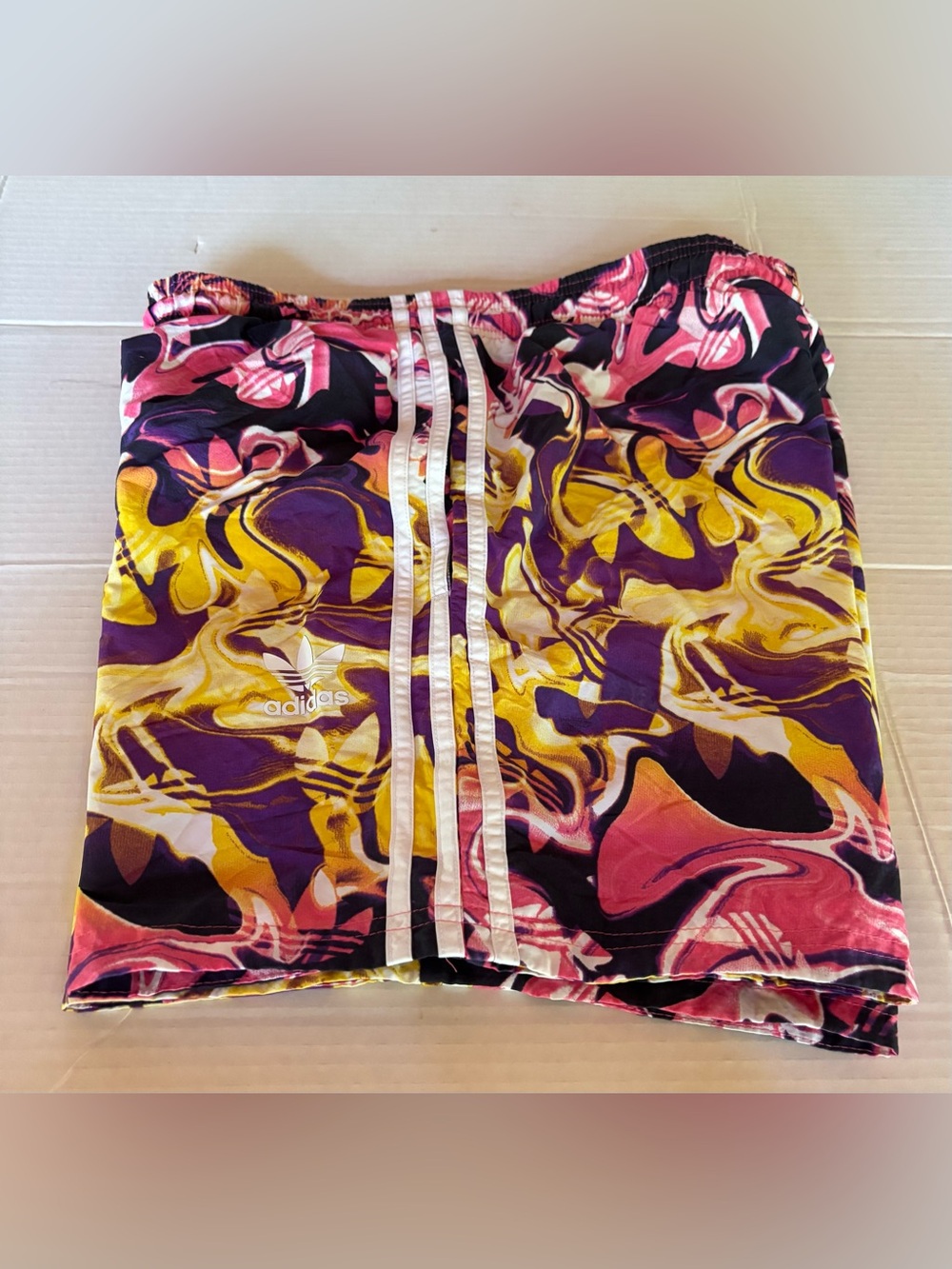 Adidas Originals Pool Party Swim Shorts AND Tank Top Tropical Print NWOT Men's M - Picture 4 of 16